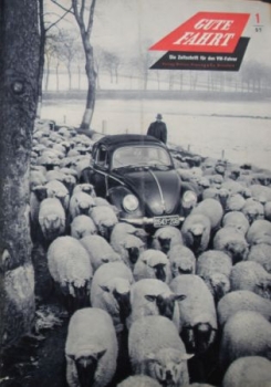 "Gute Fahrt" Volkswagen Magazine 1957 (6493)